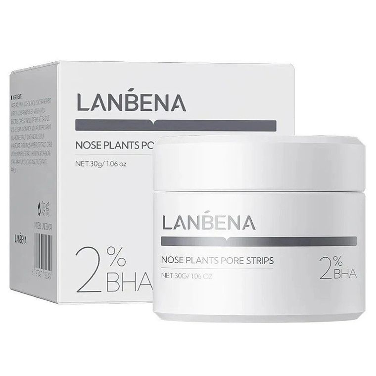 Lanbena, Nose Plants 2.0, maska peel-off na nos 2% BHA, 30g