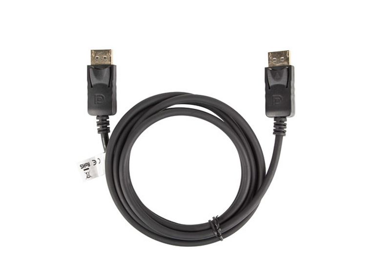 Lanberg, kabel Ca, dpdp, 10cc, 0018, bk DisplayPort, czarny, 1,8 m