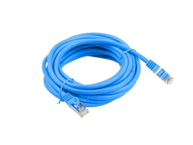 Lanberg, patchcord, FTP, kat. 6, 10m, niebieski