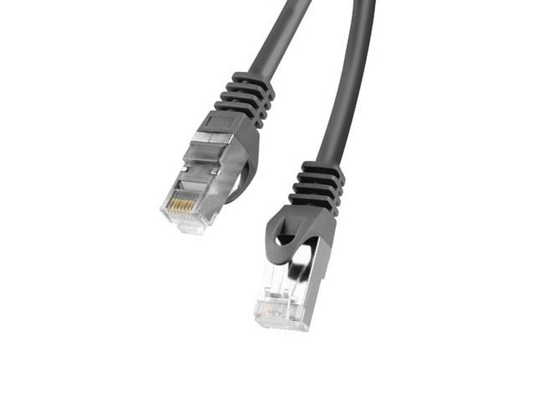 Lanberg, patchcord, FTP KAT.6 5M FLUKE PASSED, czarny, PCF6-10CC-0500-BK