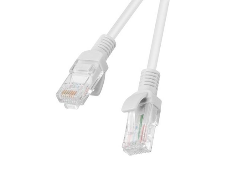 Lanberg, patchcord, kat. 5e, 20m, szary