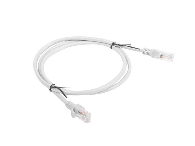 Lanberg, patchcord, kat. 6, UTP, 1m, szary
