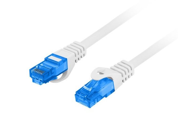 Lanberg, patchcord, kat. 6a, S/FTP CCA, 3m, szary