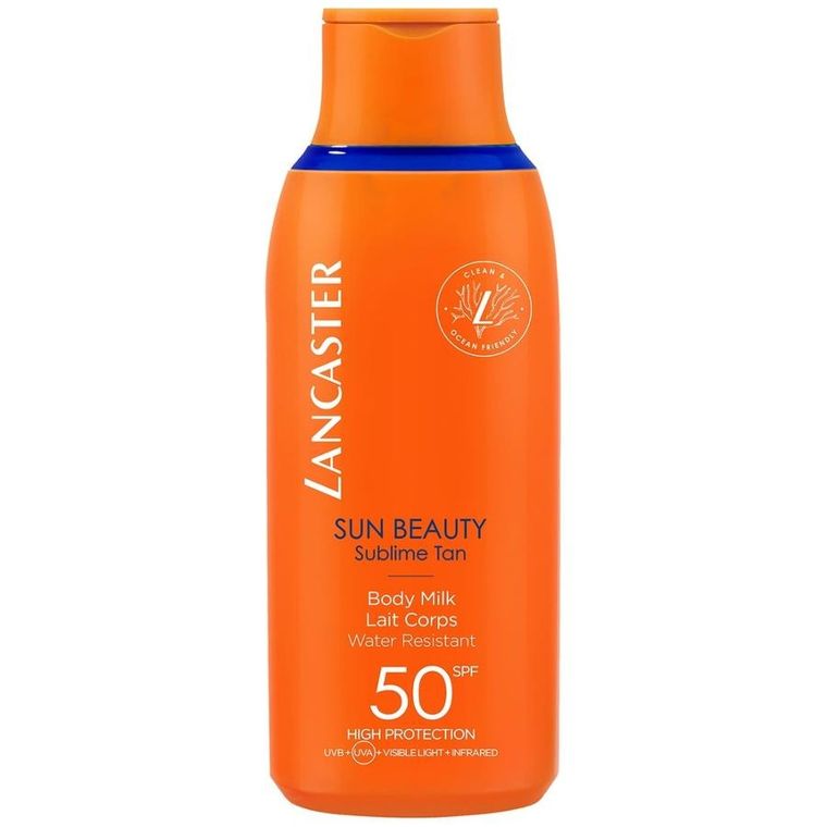 Lancaster, Sun Beauty Body Milk SPF50, mleczko do opalania, 175 ml