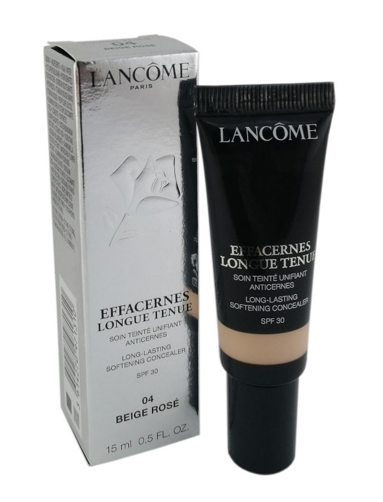 Lancome, Effacernes, Long Lasting Softening Concealer, korektor pod oczy, 04 Beige Rose, 15 ml