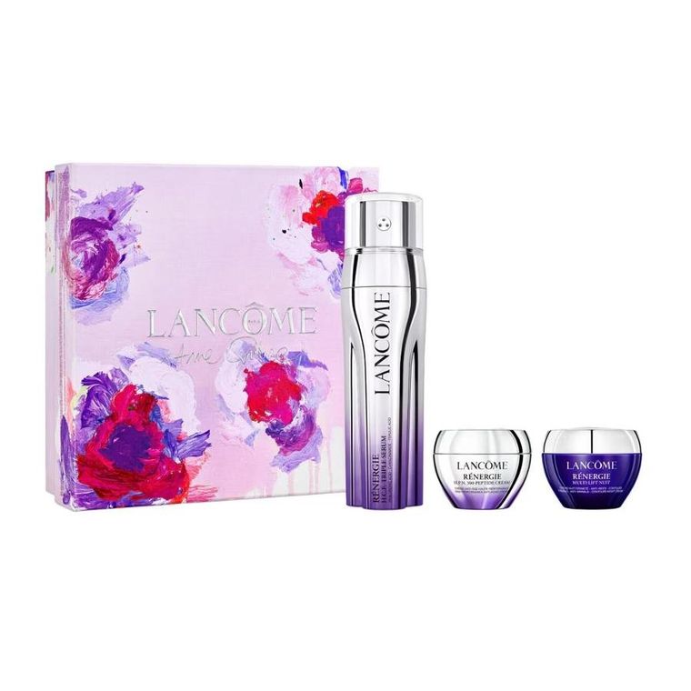 Lancome, Renergie zestaw: serum do twarzy, 50 ml + krem na dzień, 15 ml + krem na noc, 15 ml