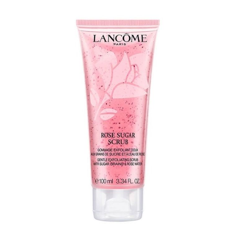 Lancome, Rose Sugar Scrub, delikatnie złuszczający scrub, Sugar Grains & Rose Water, 100 ml