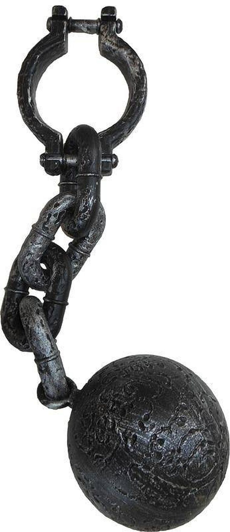 Łańcuch z kulą u nogi, kajdany więźnia