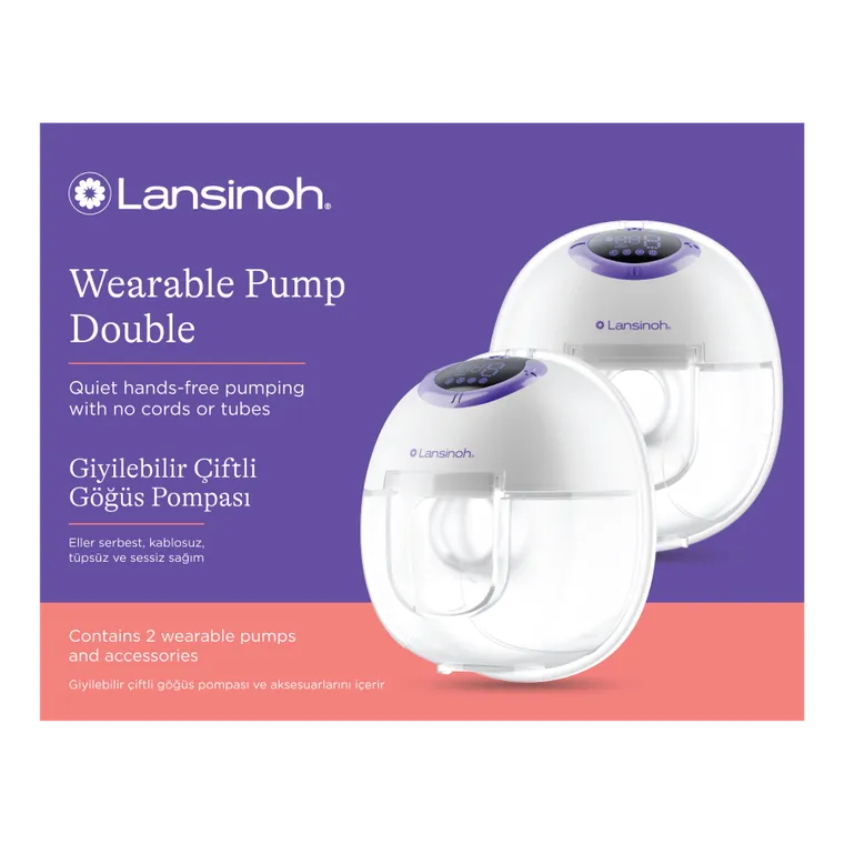 Lansinoh, Hands-Free, laktator podwójny, bezprzewodowy
