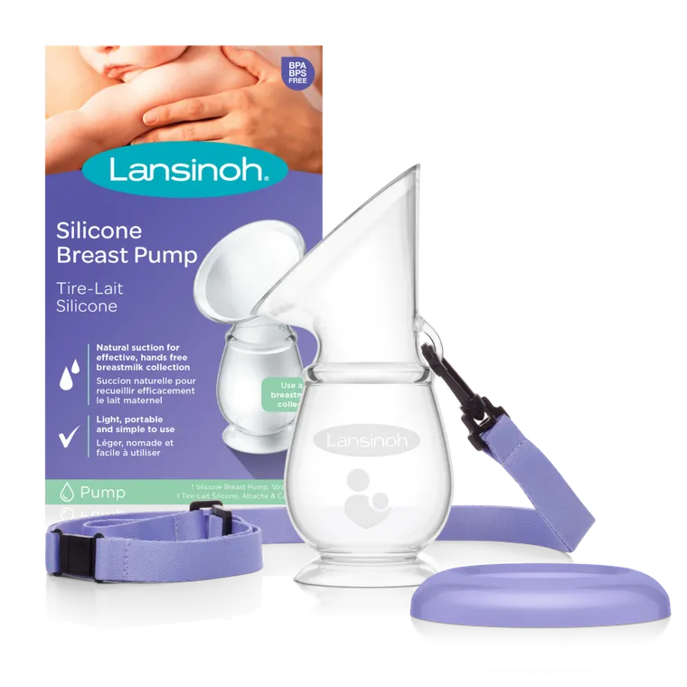 Lansinoh, silikonowy zbiornik na pokarm