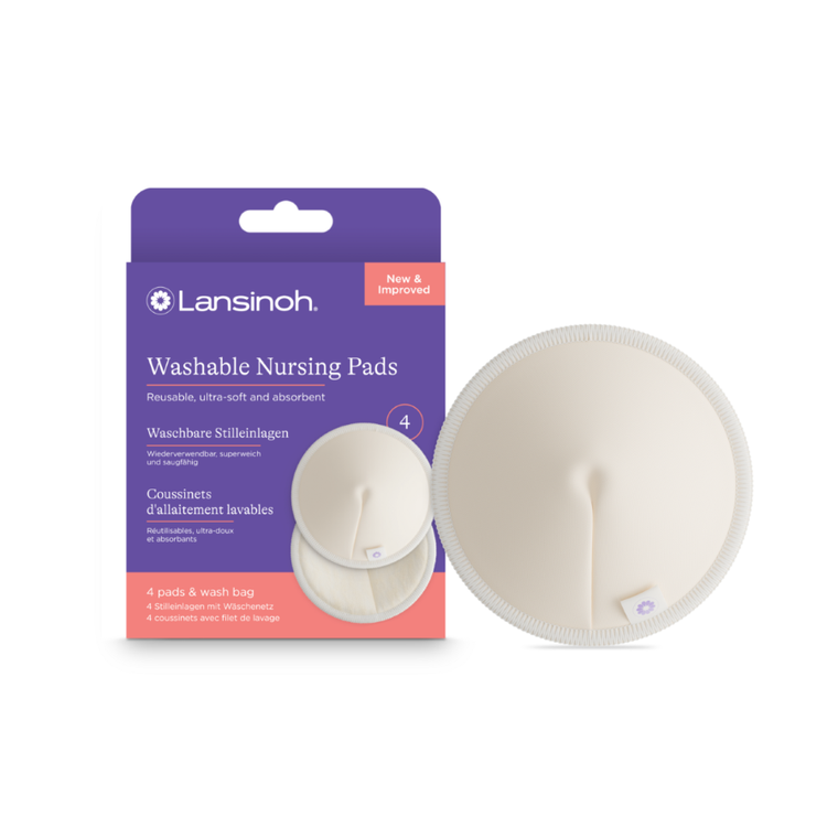 Lansinoh, wkładki laktacyjne wielorazowego użytku, 4 szt.