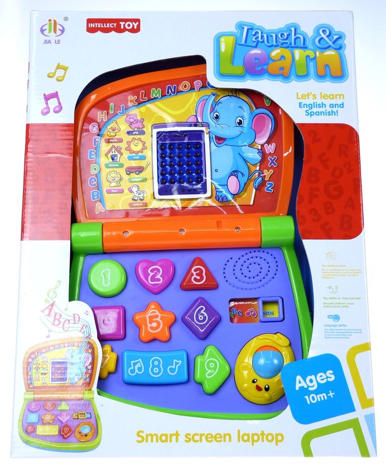 Laptop edukacyjny, zabawka interaktywna