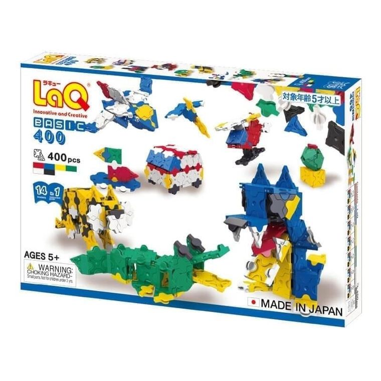 Laq, Basic 400, klocki konstrukcyjne, 400 elementów