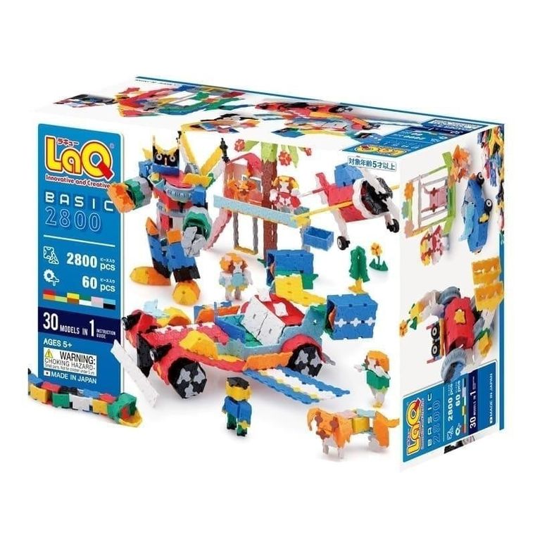 Laq, Basic, klocki konstrukcyjne, 2800 elementów