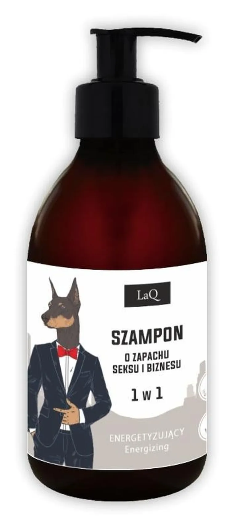 LaQ, Doberman, szampon dla facetów, 1w1, 300 ml