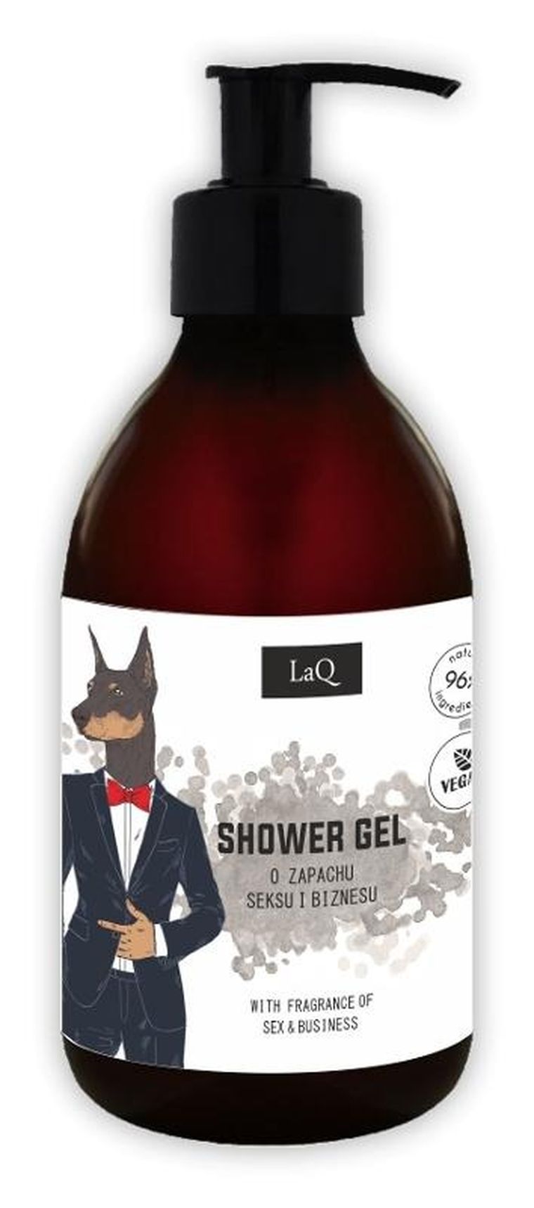 LaQ, Doberman, żel pod prysznic, 8w1, 500 ml