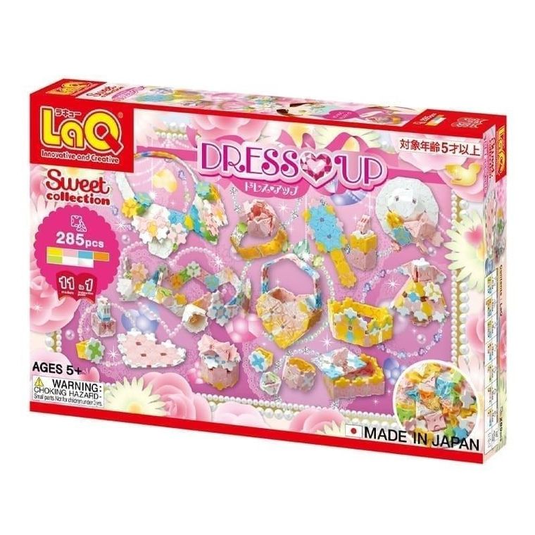 Laq, Dress Up, klocki konstrukcyjne, 285 elementów