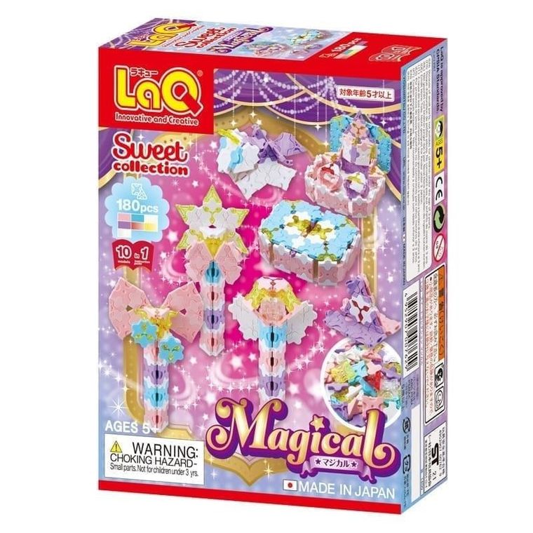 Laq, Magical, klocki konstrukcyjne, 180 elementów