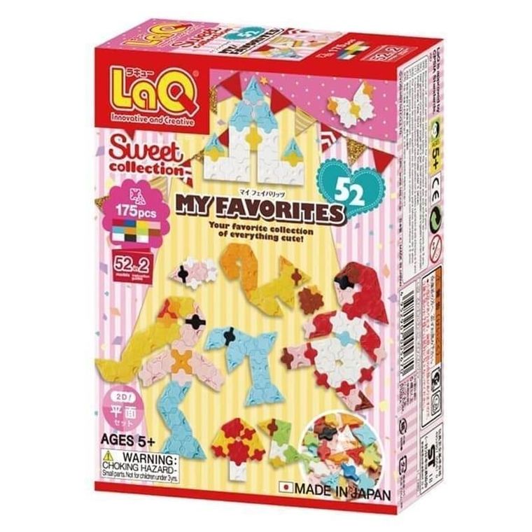 Laq, My Favorites, klocki konstrukcyjne, 175 elementów