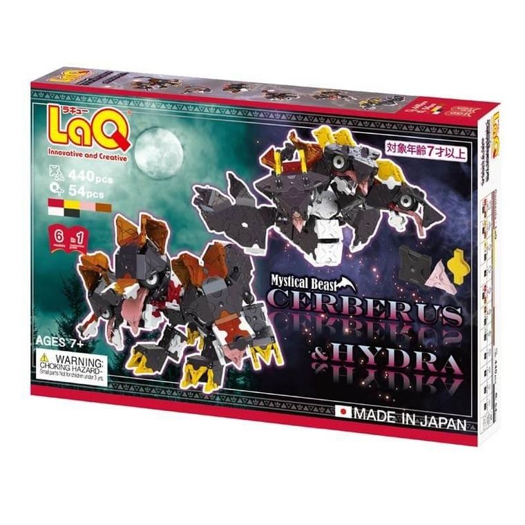 Laq, Mystical Beast Cebrus&Hydra, klocki konstrukcyjne, 440 elementów