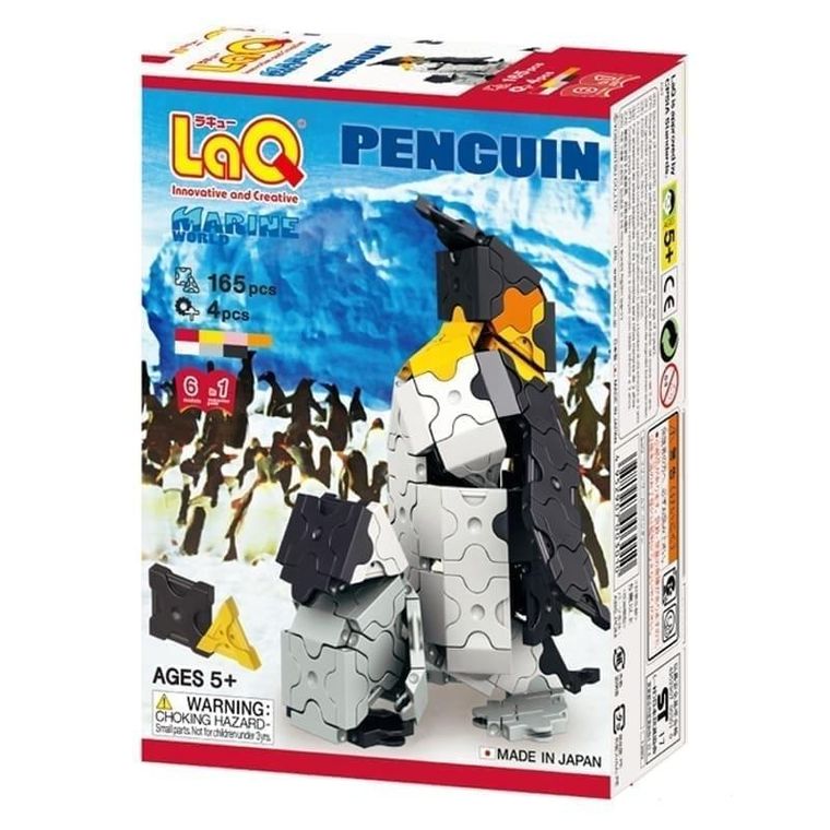 Laq, Penguin, klocki konstrukcyjne, 165 elementów