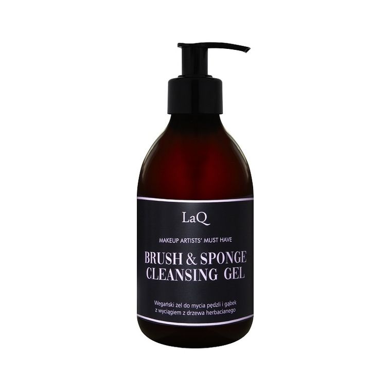 LaQ, żel do mycia pędzli i gąbek, butelka, 300 ml