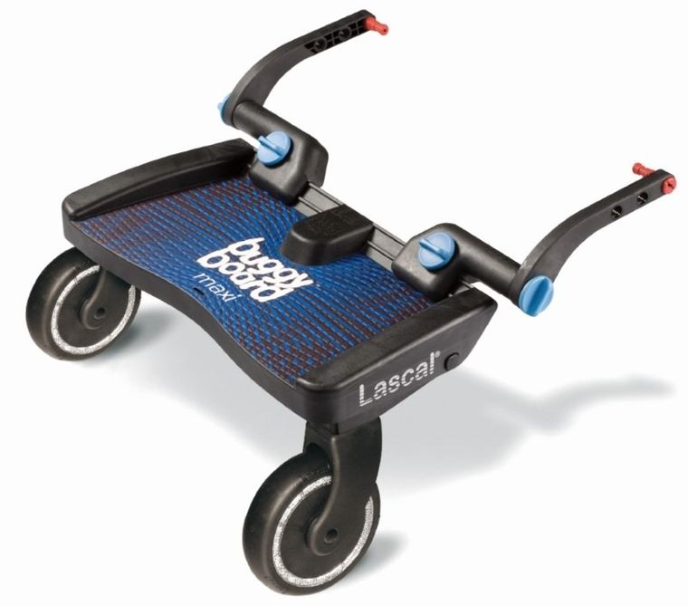Lascal, Buggyboard Maxi, dostawka do wózka, niebieska