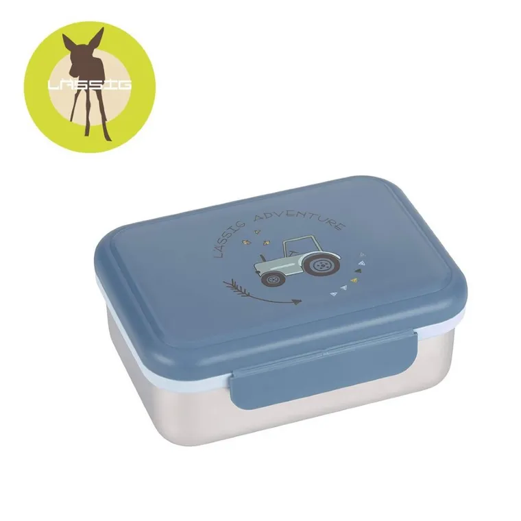 Lassig, Adventure, Traktor, lunchbox ze stali nierdzewnej