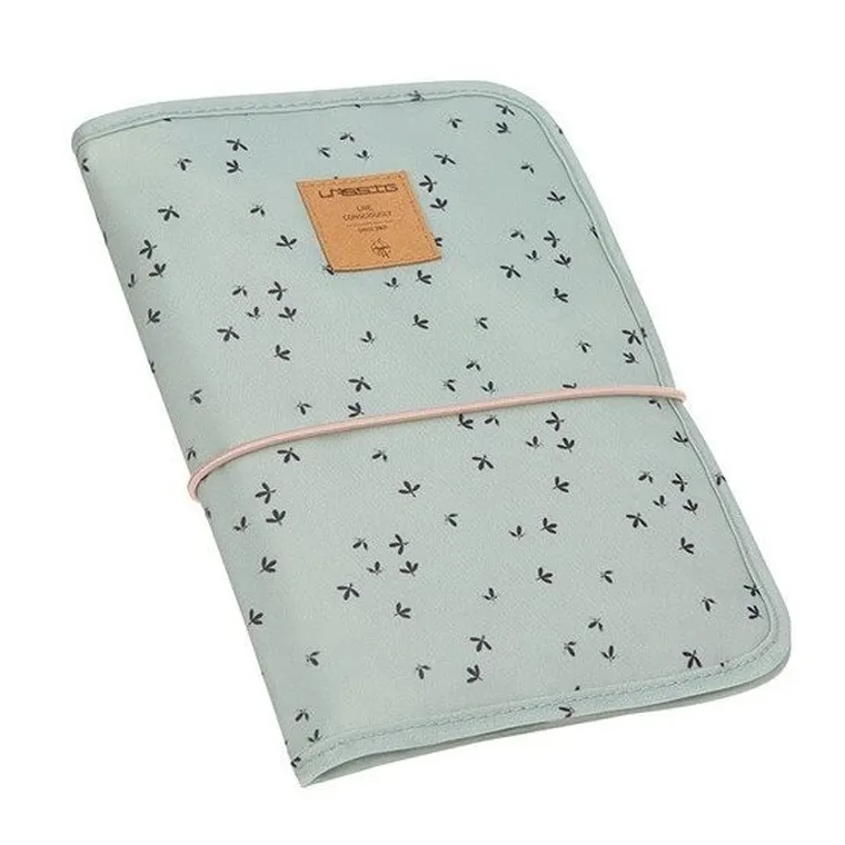 Lassig, Casual Label, etui-organizer na akcesoria do przewijania, Floral mint