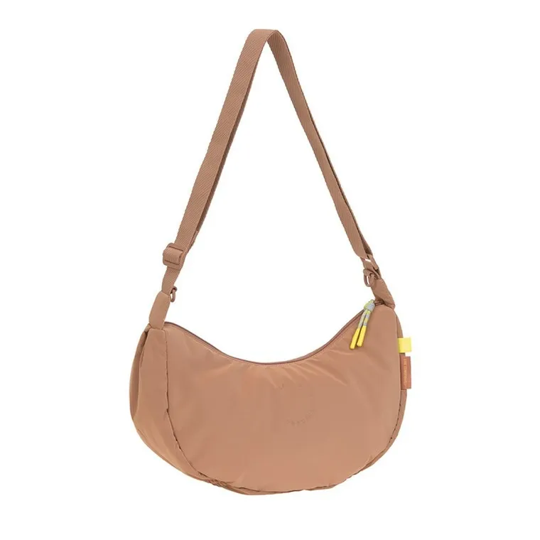 Lassig Green Label, Stretch Up Bum Bag, torba do wózka dla mam, almond