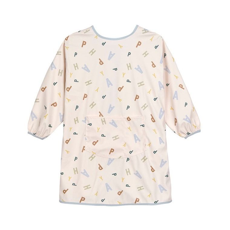 Lassig, Happy Fruits, fartuch z długim rękawem, wodoodporny, light blue