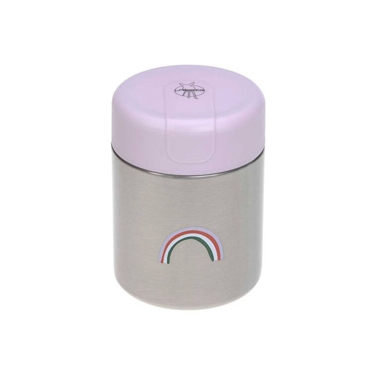 Lassig, Happy Rascals Heart, termos obiadowy, pojemnik, 315 ml, lavender