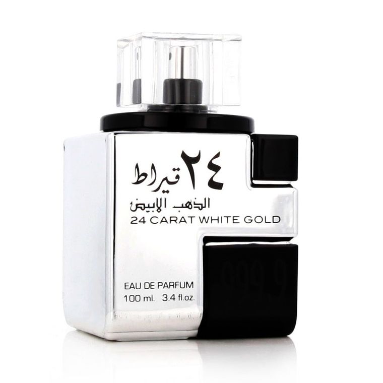 Lattafa, 24 Carat White Gold, woda perfumowana spray, 100 ml