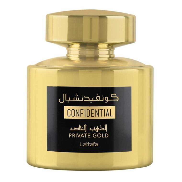 lattafa confidential private gold woda perfumowana 100 ml   