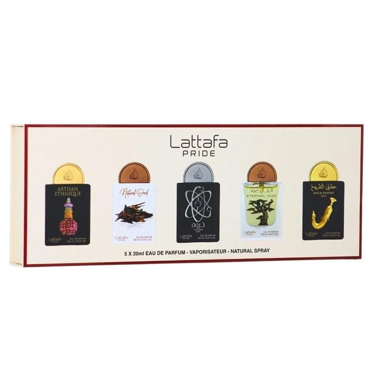Lattafa, Pride Collection No.2, zestaw wód perfumowanych, 5-20 ml