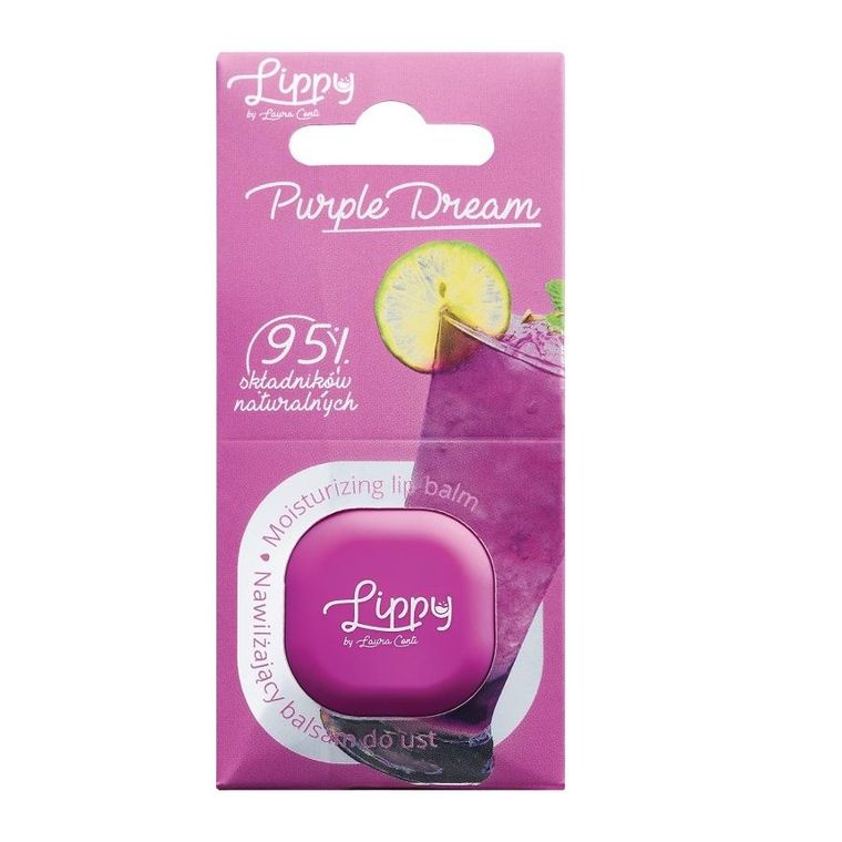 Laura Conti, Lippy, balsam do ust, Purple Dream, 6.2g