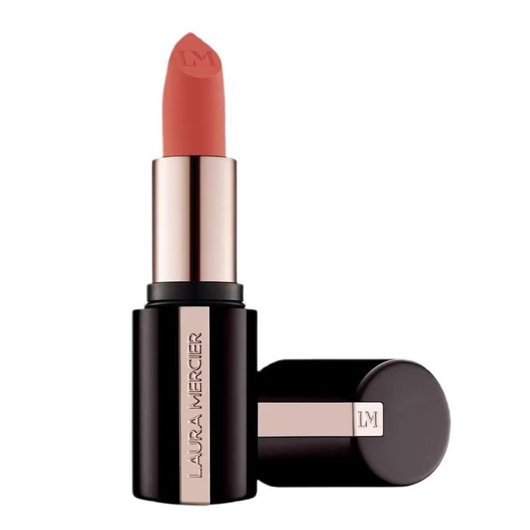 Laura Mercier, Caviar Smoothing Matte Refillable Lipstick, matowa pomadka do ust, 888 Coral Velour, 3.8g
