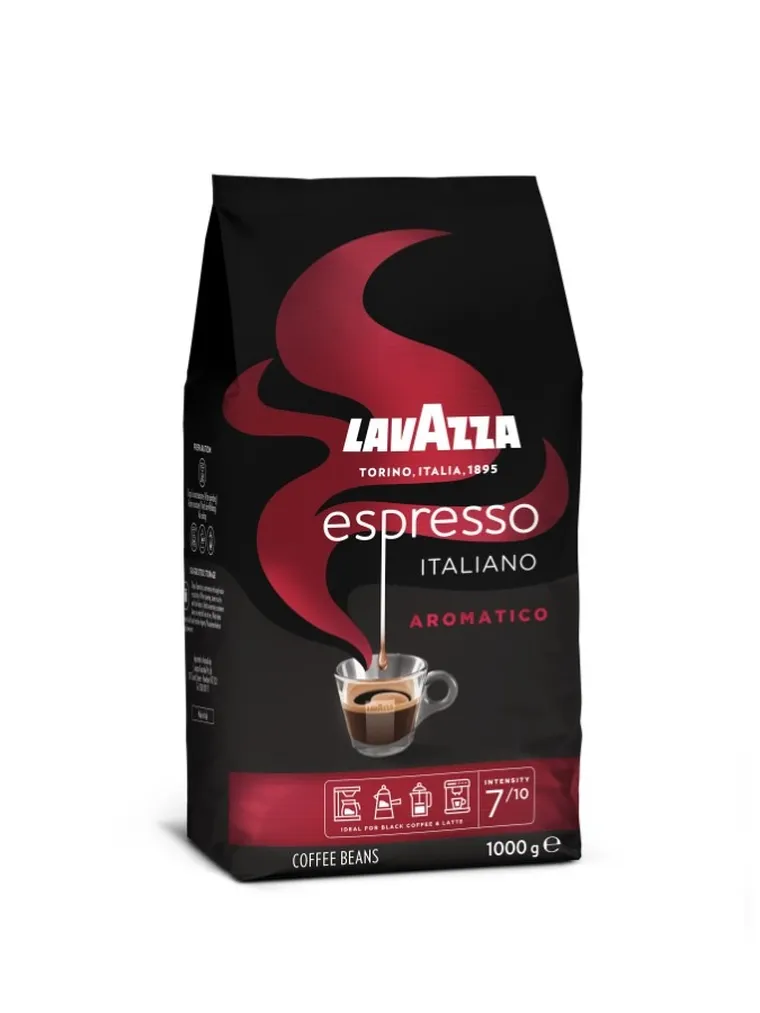 Lavazza, Caffe Espresso Italiano Aromatico, kawa ziarnista, 1kg