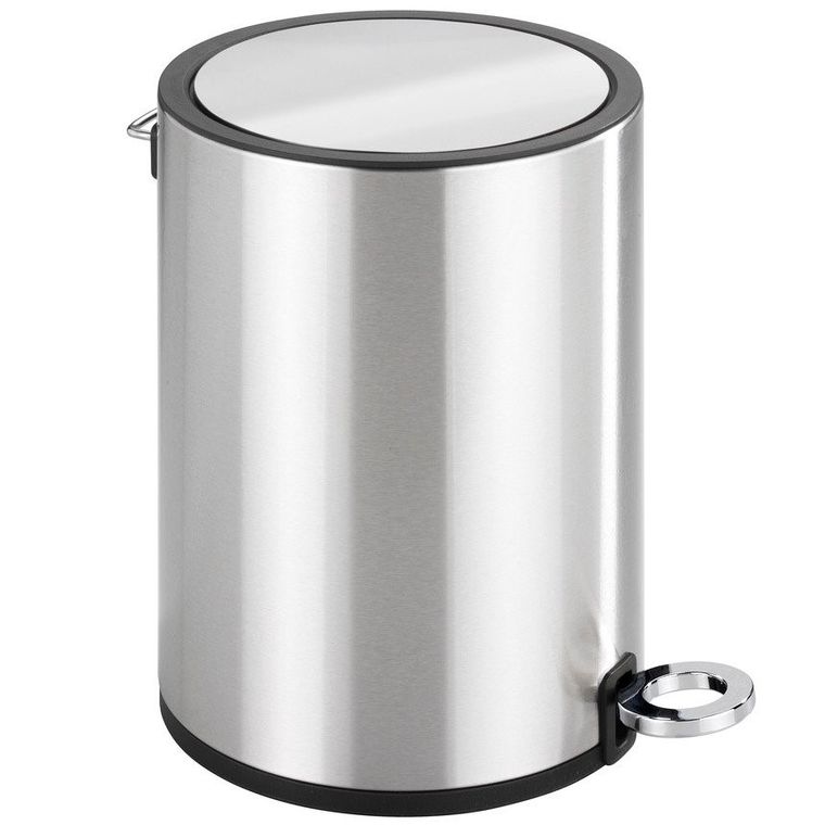 Łazienkowy kosz na śmieci, stal nierdzewna z połyskiem, 3 l