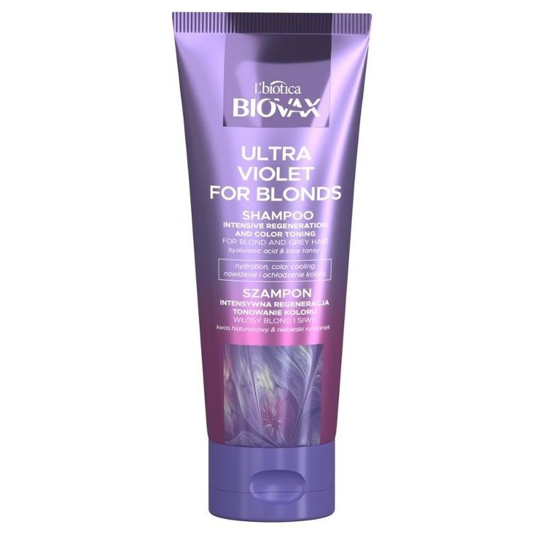 L`biotica, Biovax, Ultra Violet, szampon do włosów, 200 ml