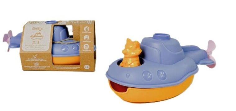 Le Jouet Simple, pierwsza łódź podwodna, 2w1, niebieska