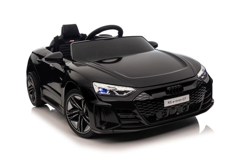Lean Cars, Audi E-Tron GT, pojazd na akumulator, czarny, QLS-6888