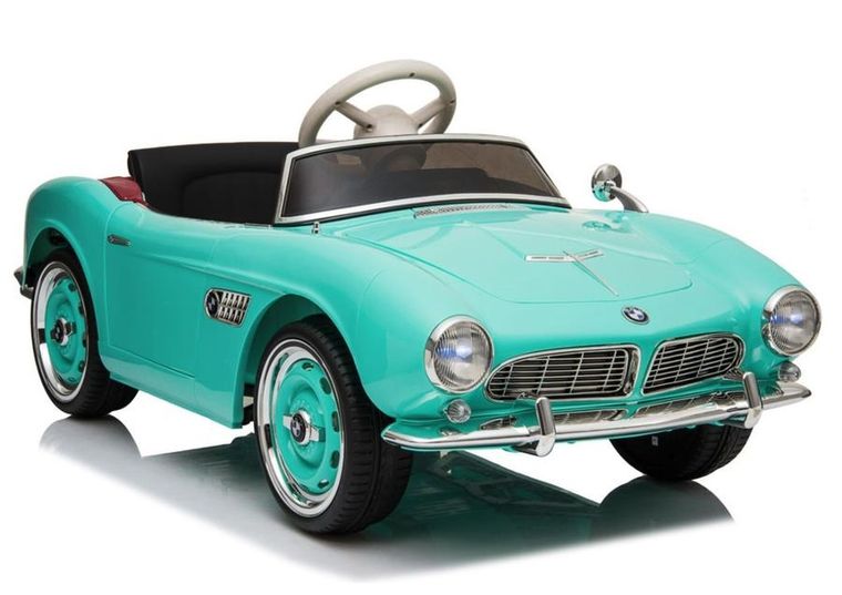 Lean Cars, BMW Retro, pojazd na akumulator, SX1938, jasno niebieski