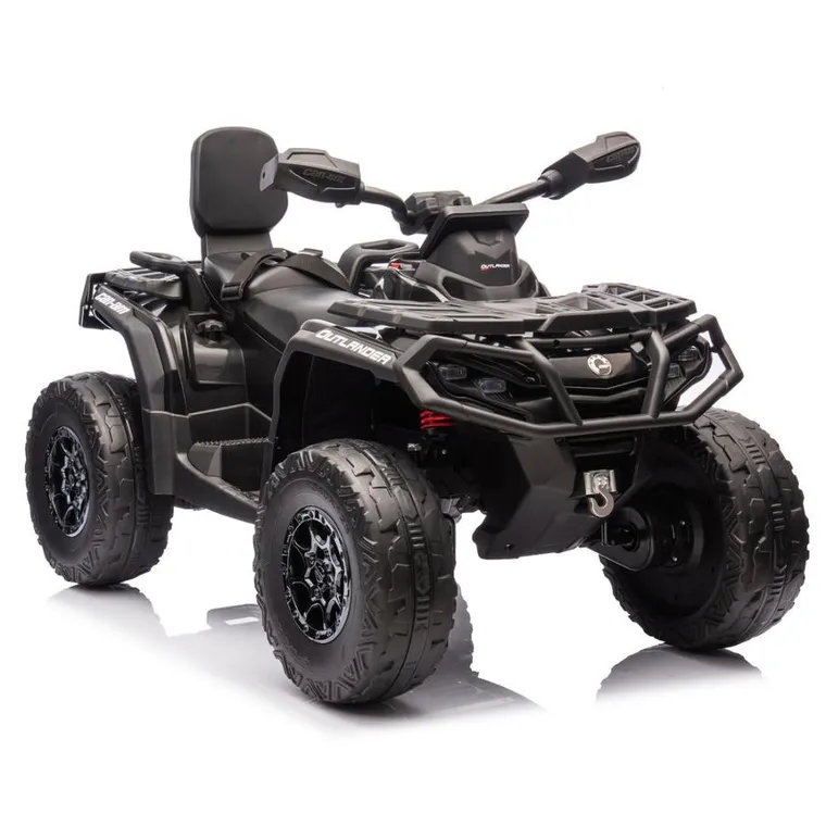 Lean Cars, Can-Am Outlander 4-4, quad, pojazd na akumulator, czarny, DK-CA005