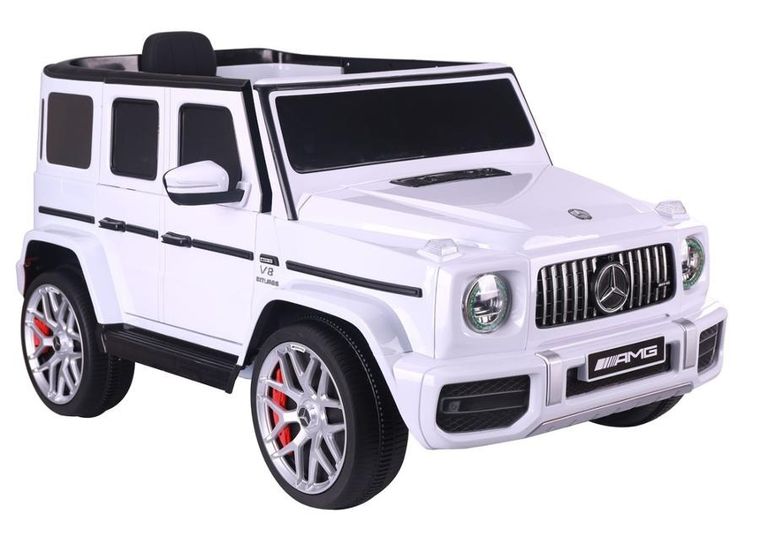 Lean Cars, Mercedes-Benz G63, pojazd na akumulator, S306-1, Biały