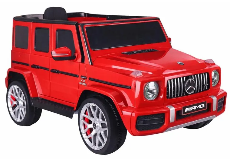Lean Cars, Mercedes-Benz G63, pojazd na akumulator, S306-1, Czerwony
