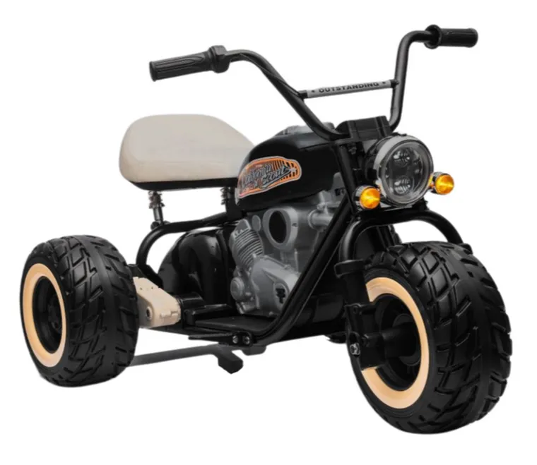 Lean Cars, motor trójkołowy, pojazd na akumulator, LL6688, 24V, czarny