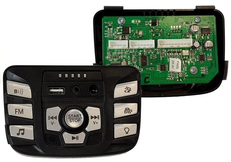 Lean Cars, panel muzyczny do pojazdu na akumulator, S2588