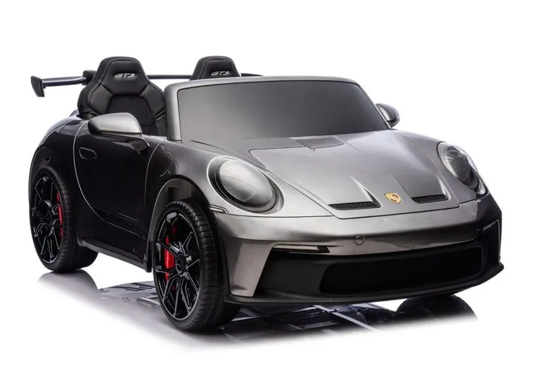 Lean Cars, Porsche GT3, pojazd na akumulator, DK-P911, szary lakierowany