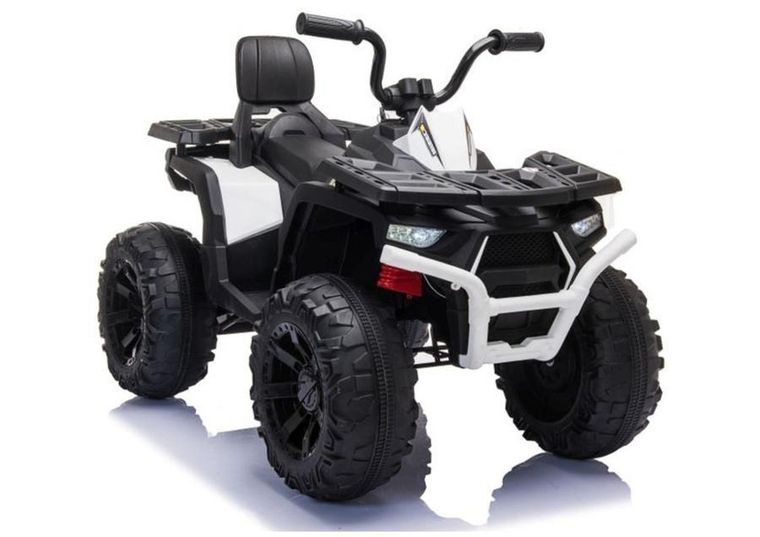 Lean Cars, Quad, pojazd na akumulator, JC333, biały